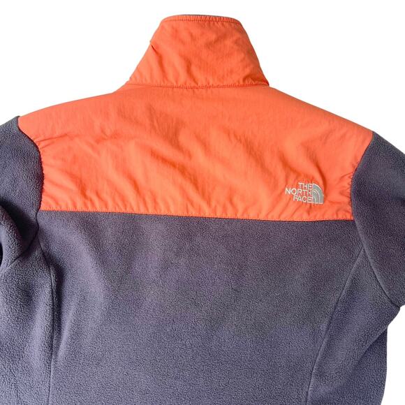 The North Face Women’s Retro Denali Fleece Jacket Large Orange Purple Polartec - Picture 5 of 13